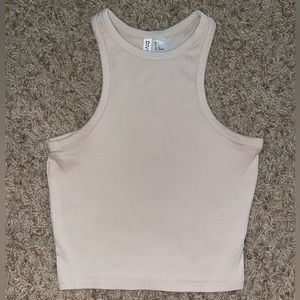 H&M Divided Crop Tank Top